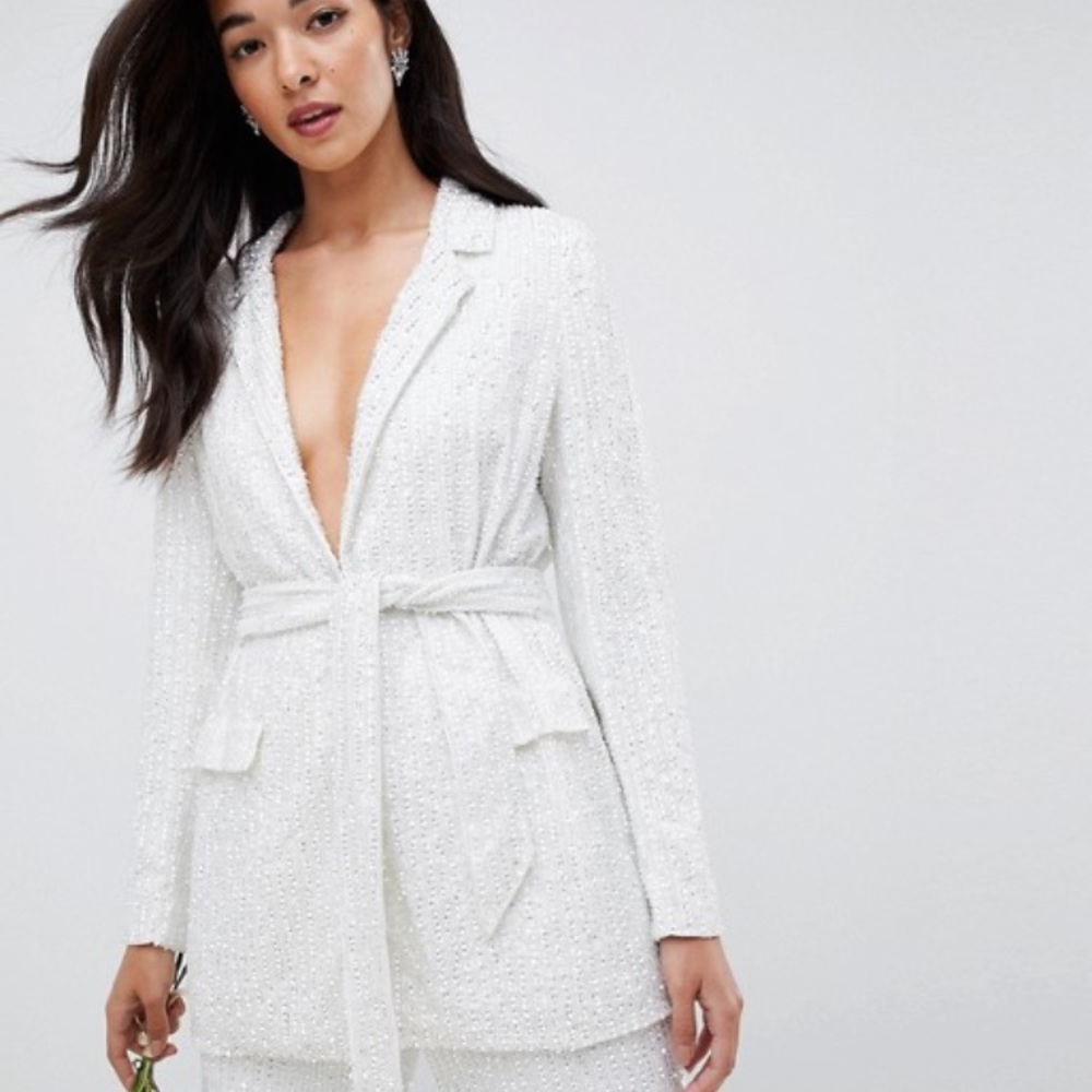 ASOS Sequin Bridal Suit